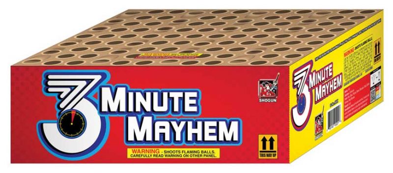 3 MINUTE MAYHEM 100 SHOT